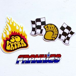 Frankie’s Bikinis Laptop Stickers